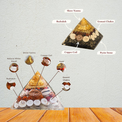 Dhan Laxmi Shree Yantra Orgon Pyramid